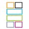 Trend Enterprises® Color Harmony Painted Labels superShapes Stickers, 6 Packs of 24
